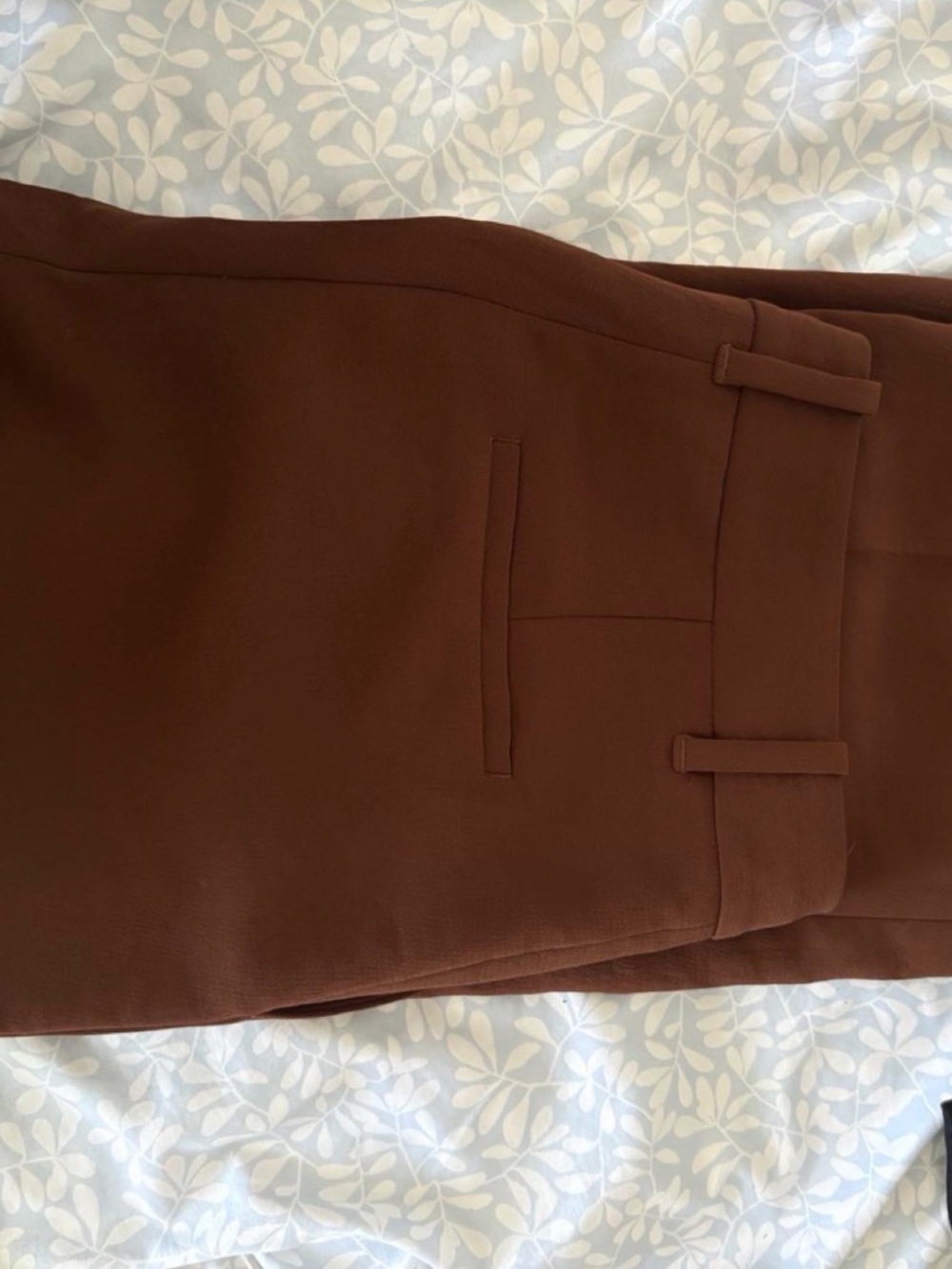 Aritzia Effortless Brown Trousers Pants
